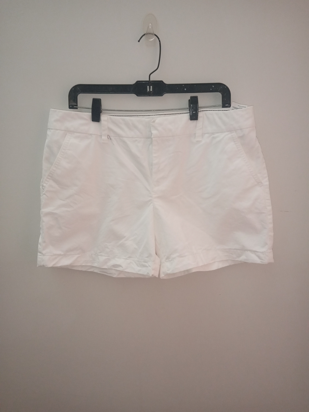 Tommy Hilfiger White Women's Cotton Bermuda Shorts Size 10